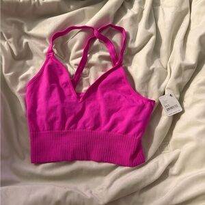 NWT Free People Pink Women's Sports Bra